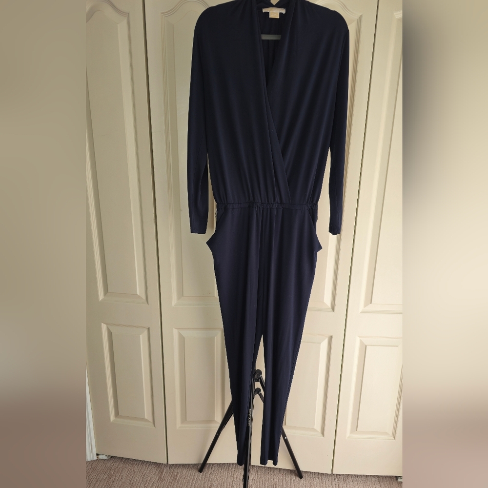 Elegant Navy Jumpsuit